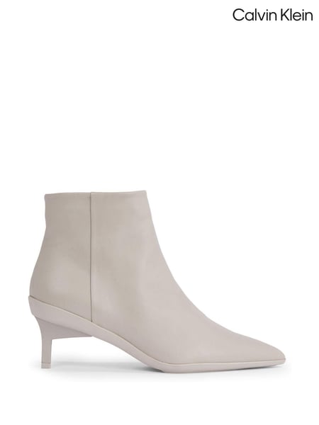 Calvin Klein Grey Wrapped Ankle Boots (Q85565) | € 171