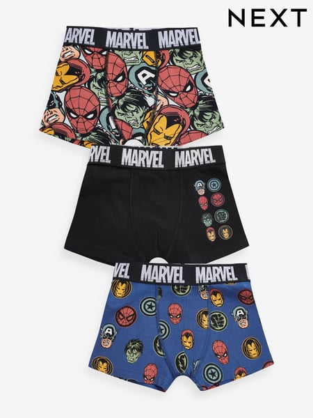 Marvel Dark License Trunks 3 Pack (1.5-14yrs) (Q86166) | € 18 - € 21