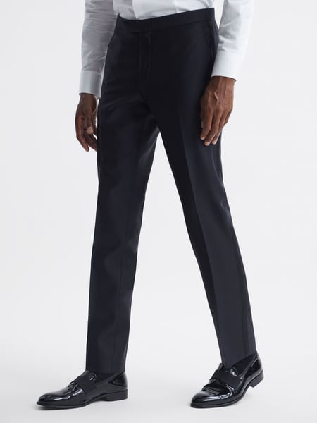 Oscar Jacobson Slim Fit Wool Blend Trousers (Q89529) | € 388