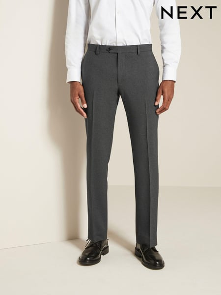 Charcoal Grey Regular Fit Essential Suit Trousers (Q92132) | € 45