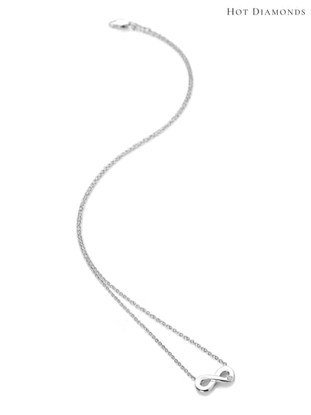 Hot Diamonds Silver Plated Amulet Pendant Necklace (Q92993) | € 70