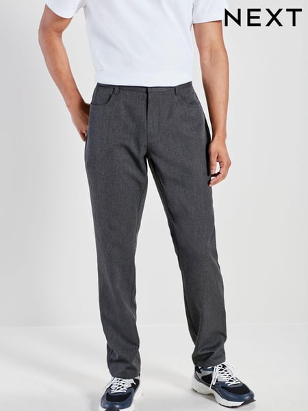 Grey Smart Jean Style Trousers (Q93757) | € 33