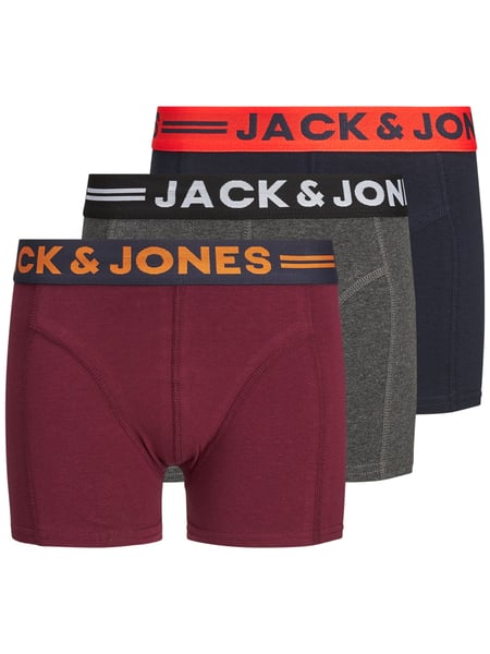 JACK & JONES JUNIOR Black Boxers 3 Pack (Q95101) | € 34