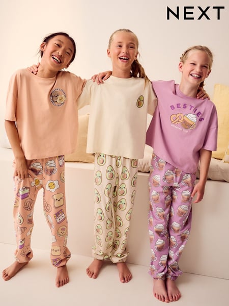 Pastel Jogger Pyjamas 3 Pack (3-16yrs) (Q96919) | € 41 - € 52