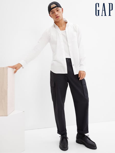 Gap White Slim Fit Stretch Shirt (R07948) | € 55