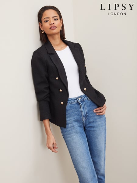 Lipsy Black Boucle Blazer (R42092) | € 47