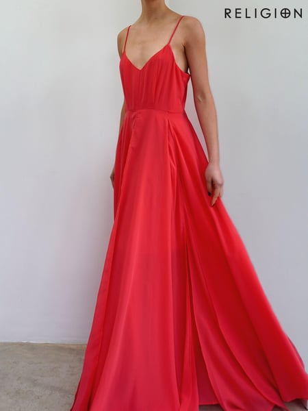 Religion Coral Infamous Olsen Full Layer Maxi Dress (R64298) | € 39