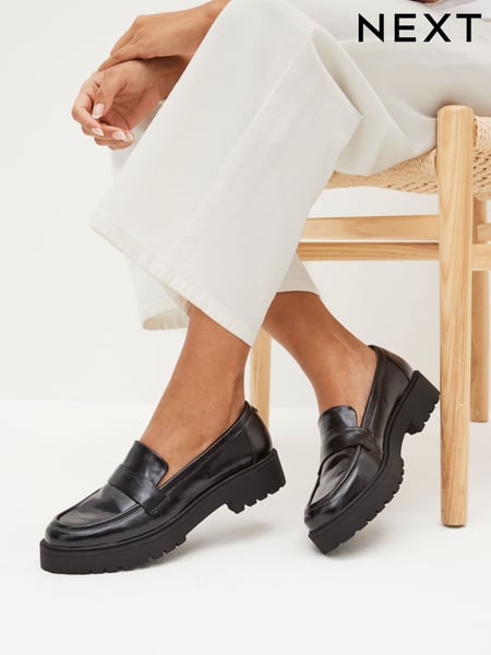 Schwarz - Forever Comfort® Chunky Loafers (T55212) | 52 €