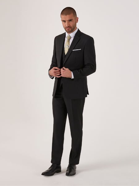Skopes Black Tailored Fit Romulus Sustainable Suit: Jacket (T61454) | € 78