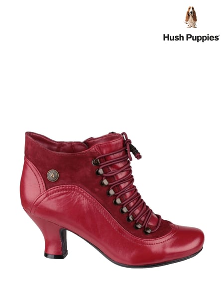 Hush Puppies Vivianna Lace-Up Heeled Boots (U06573) | € 109