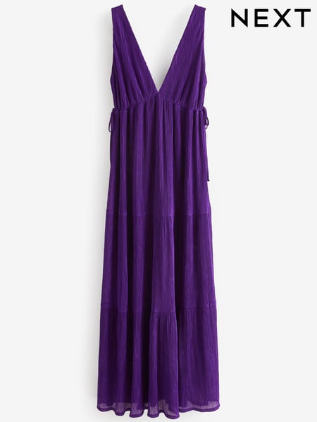 Purple Sleeveless Maxi Summer Dress (U19717) | € 36