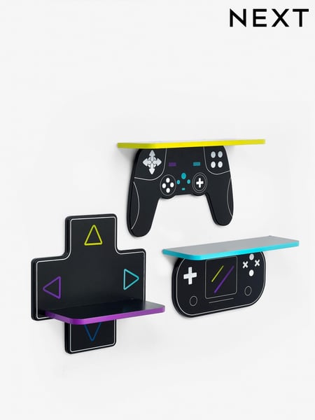 3 Pack Gamer Kids Shelves (U19854) | 68 €