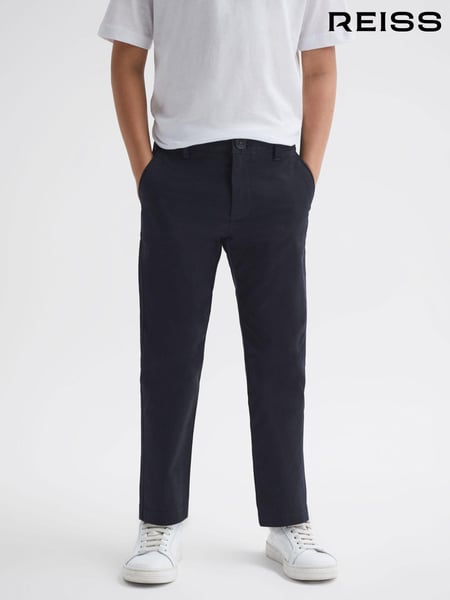 Reiss Navy Pitch 3-9 yrs Slim Fit Casual Chinos (U52561) | € 50