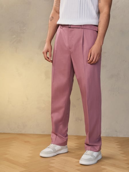 Pink EDIT Slouchy Style Suit Trousers (U60347) | € 12