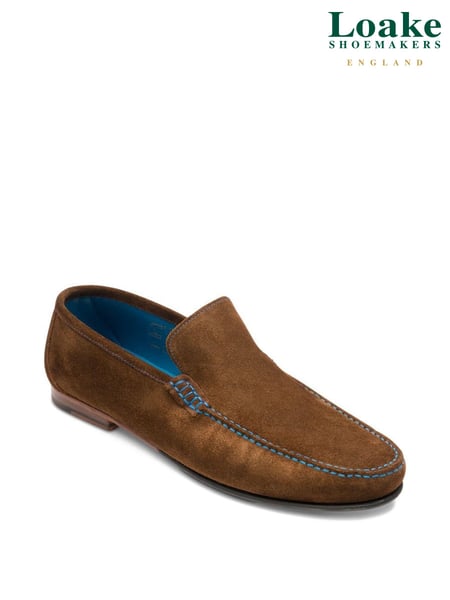 Loake Nicholson Suede Apron Loafers (U72719) | € 128