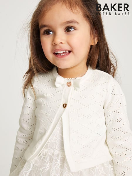 Baker by Ted Baker 0-6yrs 100% Cotton Cardigan (U94387) | € 37 - € 44