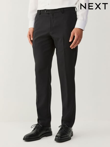 Black Slim Fit Essential Suit Trousers (U96001) | € 45