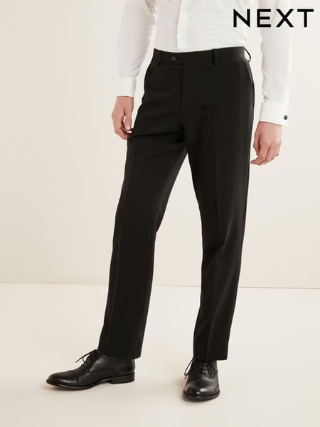 Black Regular Fit Essential Suit Trousers (U96004) | € 45