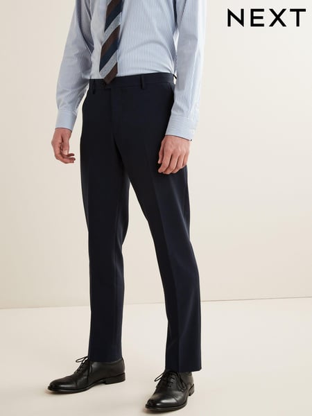NavyBlue Regular Fit Essential Suit Trousers (U96020) | € 45