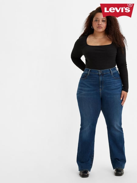Levi's® Blue Wave Dark Plus Curve 725™ High Rise Bootcut Jeans (U98817) | € 70
