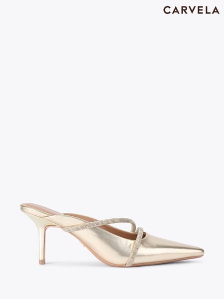 Carvela  Paparazzi Mule Court Shoes (W23023) | € 201