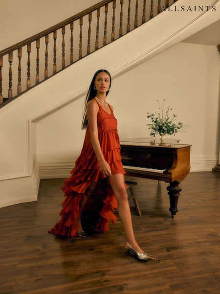 AllSaints Red Cavarly Dress (W23301) | € 357
