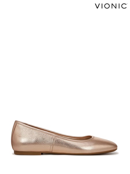 Vionic Wide Fit Metallic Orinda 2 Ballet Flats (W29633) | € 187