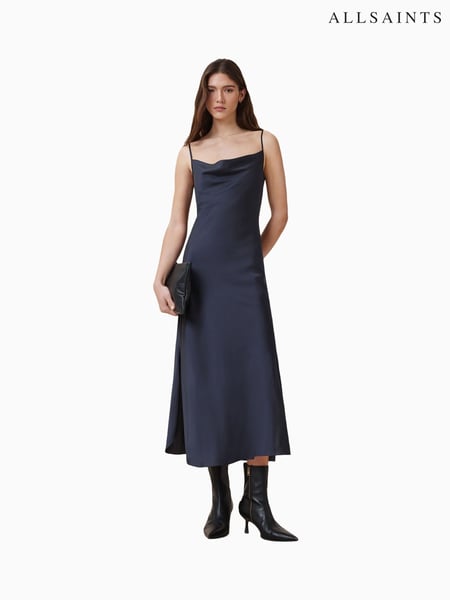 AllSaints Blue Hadley Dress (W30734) | € 201
