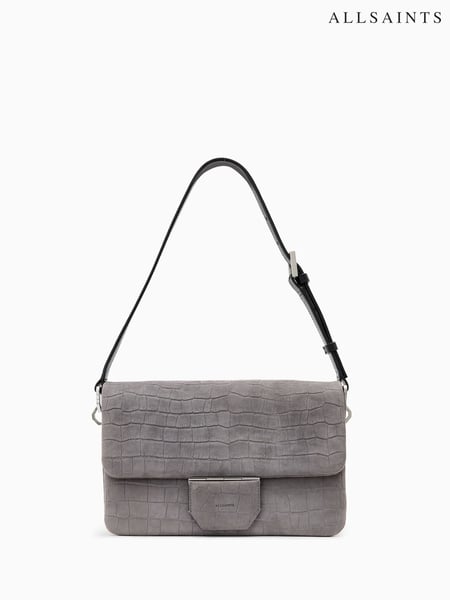 AllSaints Grey Ondine Shoulder Bag (W30744) | € 388