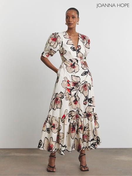 Joanna Hope Cream 100% Cotton Prom Dress (W32464) | € 164