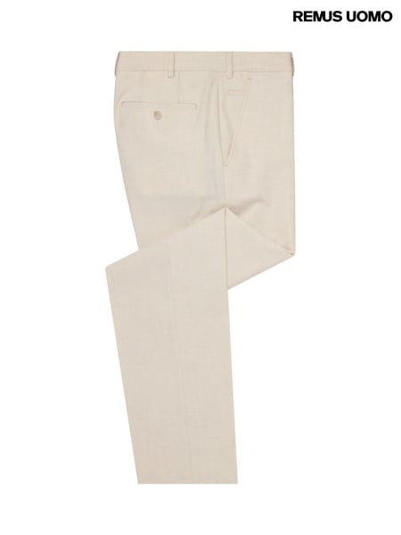 Remus Uomo Natural Slim Leg Smart Trousers (W32814) | € 125