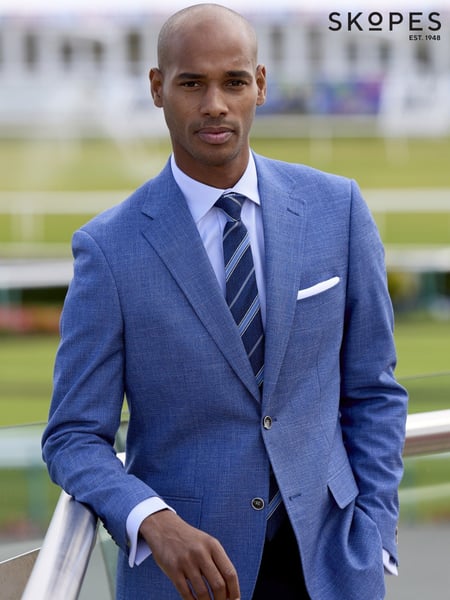 Skopes Light Blue Tailored Fit Jamie Semi Plain Blazer Jacket (W33035) | € 201