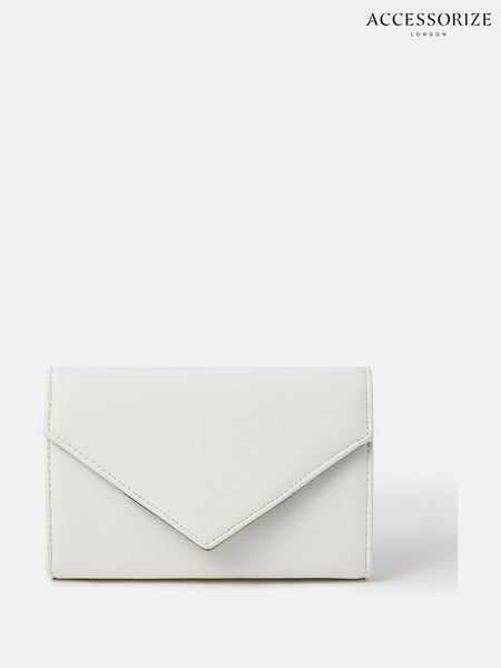 Accessorize White Envelope Clutch Bag (W34830) | € 39