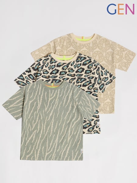 GEN Animal 3 Pack Short Sleeved T-Shirts (W34922) | € 56