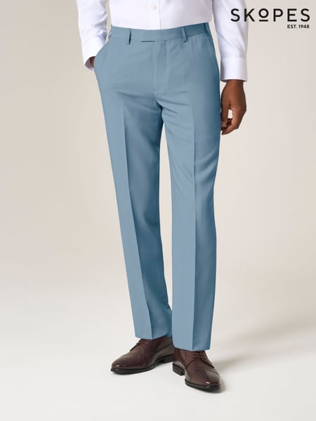 Skopes Blue Tailored Fit Beckett Suit Trousers (W35887) | € 76