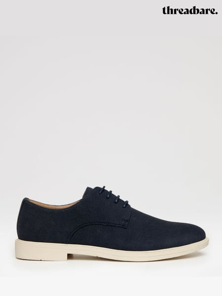 Threadbare Navy Faux Suede Desert Shoes (W38083) | € 59