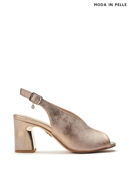 Moda in Pelle Love High Vamp Comfort Sandals with Swoosh Heels (W43239) | € 123