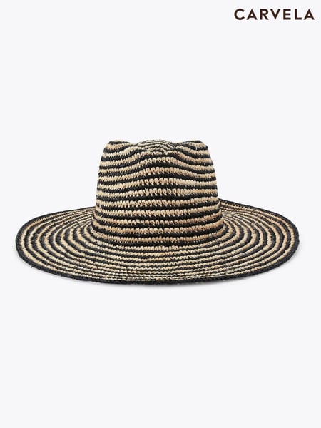 Carvela Sorrento Raffia Black Hat (W46216) | 139 €