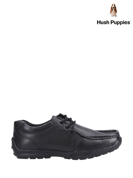 Hush Puppies Junior Mackenzie Wallabee Black Shoes (W53643) | € 78