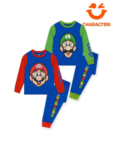 Character Blue Super Mario Pyjamas 2 Pack (W57207) | € 42