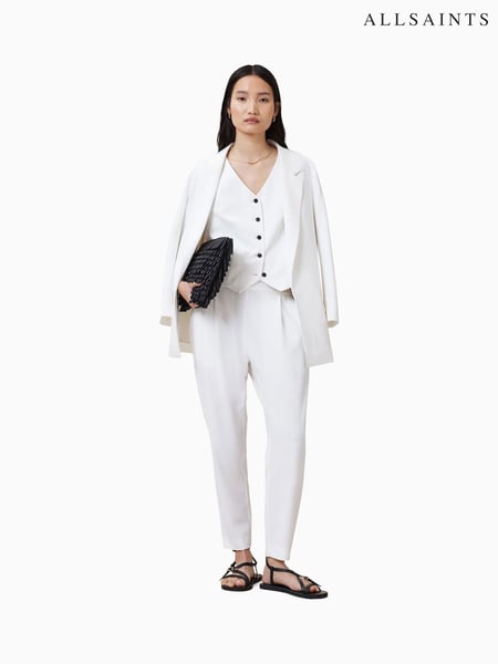 AllSaints White Tri Trousers (W59367) | € 186
