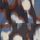 Navy Blue Leopard Print