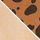 Tan Brown/ Cream Cherry & Animal Print