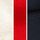 Red/Navy Blue/White