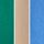 Green/Orange/Blue Dinosaur