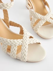 Bone Forever Comfort Plait Block Heel Sandals - Image 4 of 5