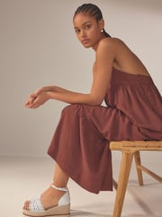 White Forever Comfort® Lasercut Espadrilles Wedges - Image 2 of 8
