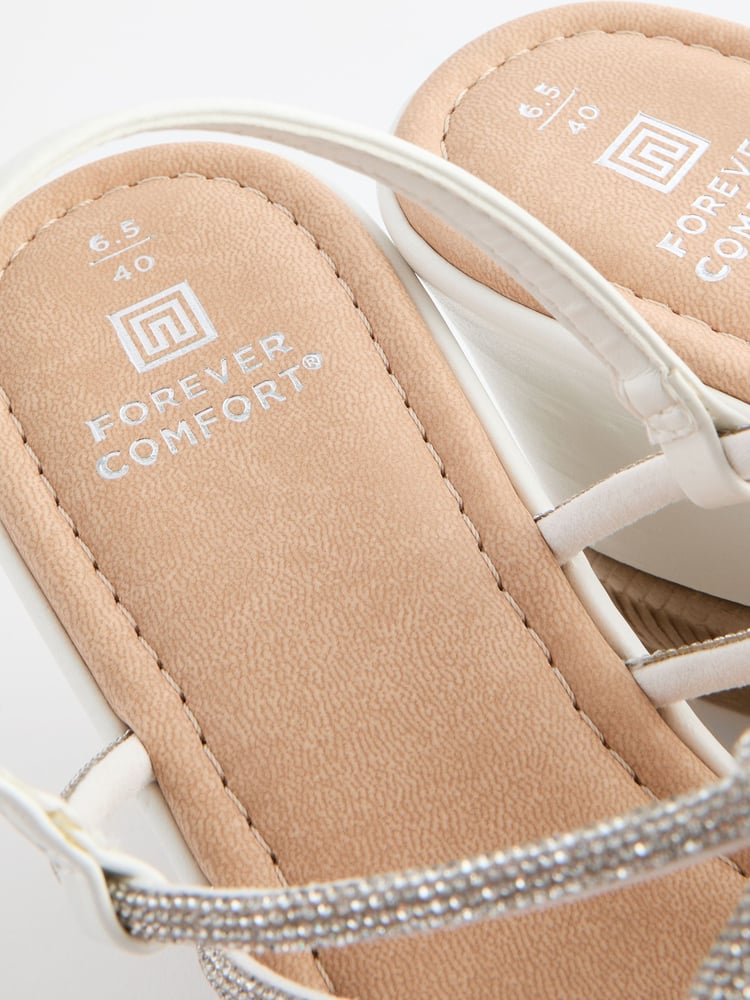 Silver Forever Comfort® Jewel Knot Wedges - Image 6 of 6