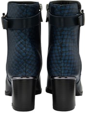 Lotus Navy Blue Ankle Boots - Image 3 of 4