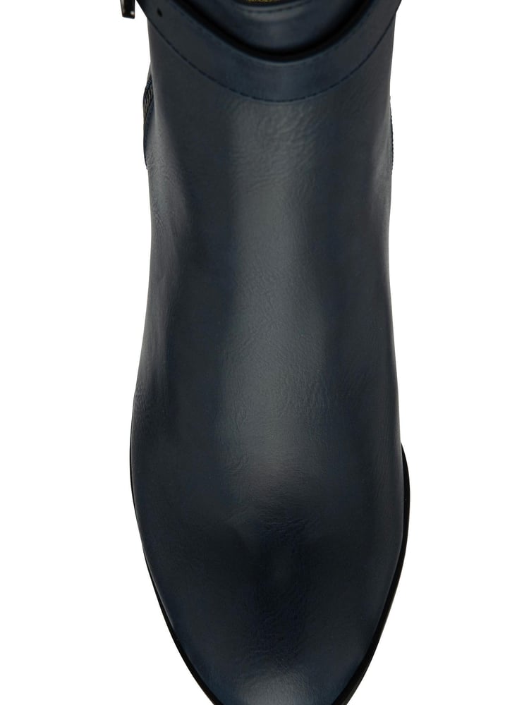 Lotus Navy Blue Ankle Boots - Image 4 of 4